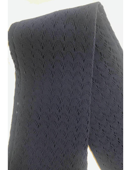 Collant Maille Chevron élégant Doré Doré Dahlia