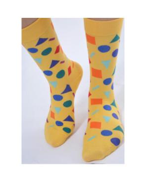 Chaussettes Délire jaunes