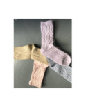 Chaussettes Torsadée coton Pastel