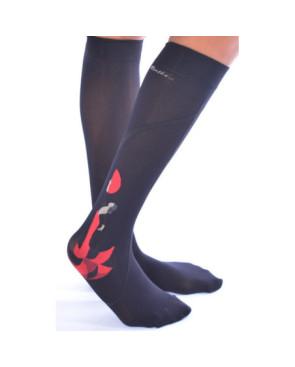 Mi Bas Opaque Flamenco Berthe aux Grands Pieds