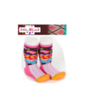 Chaussons Dub et Drino Fleurs et pois