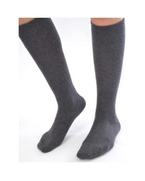 Mi bas hiver laine et cachemire antracithe
