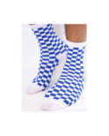 Chaussettes à carreaux Bicolores tendance