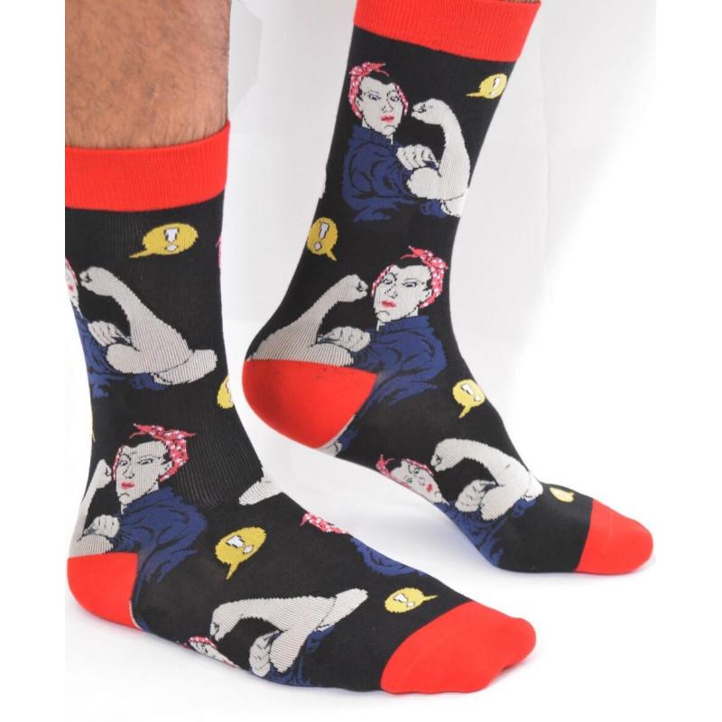 Chaussettes Rosie We can do it