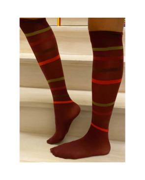 Mi abs bordeaux rayures friandise