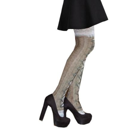 Chaussette lavande anarchiste