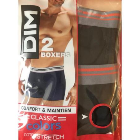 Boxers Dim Lot de 2 Classic Colors