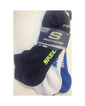 Socquettes invisibles Sketchers invisibles en coton