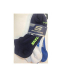3 paires Socquettes Invisibles Sketcher Coton