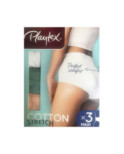 3 Culottes Maxi Playtex Perfect Comfort Cotton stretch