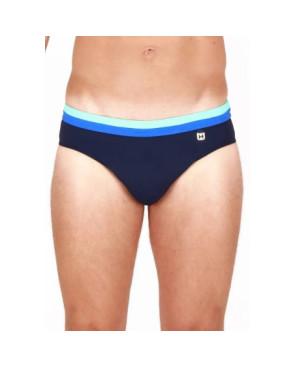 Slip Hom de bain plage et piscine bleu ocean