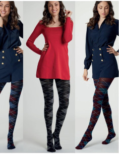 collant losanges d'hiver tendance burlington