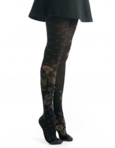 Collant-fil-de-joie-asymétrique-pois-fleuris-asymétrique-fil0426 2