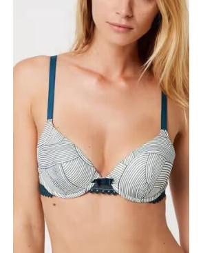 Chaussettes-revers-souples-fleuries-Dub-et-Drino-Rayures-vintage-drin557 2