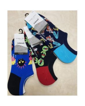Lot 3 paires de socquette fantaisie tendance Ysabel Mora