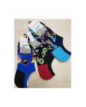 3 paires Socquettes invisible tendance fantaisie