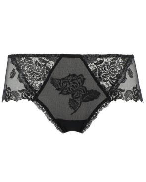  Shorty Lise Charmel ajourage pétale noir