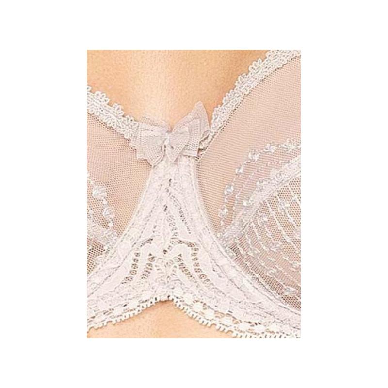 chaussettes ruban rouge Noires à pois et orchidées