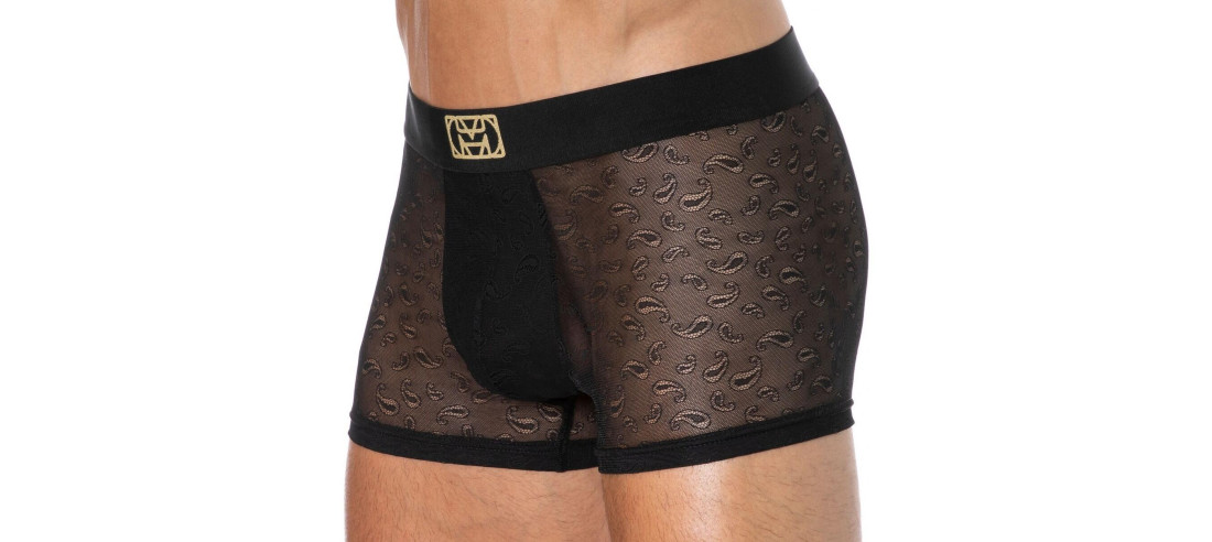boxer en fine dentelle hom chic et sexy