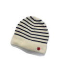 Bonnet Berthe Aux grands Pieds Pur Laine Royal Mer