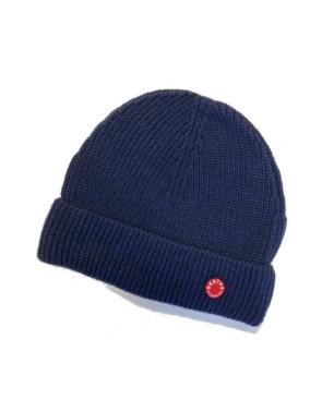 Bonnet Pure laine Berthe aux grands Pieds Royal Mer marine
