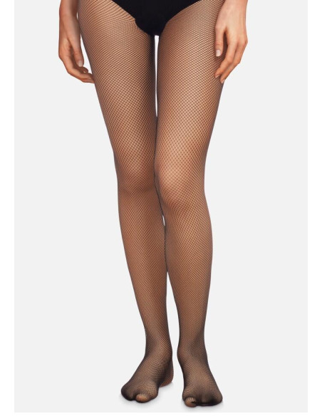collant résille noir chic élégant