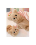 Mitaines Chatons Polaires à rabats pilou-pilou