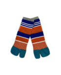 Chaussettes Japonaises vagues et striures