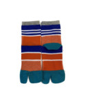 Chaussettes Japonaises vagues et striures