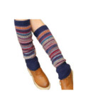 Guêtres Laine Patchwork Ethnique