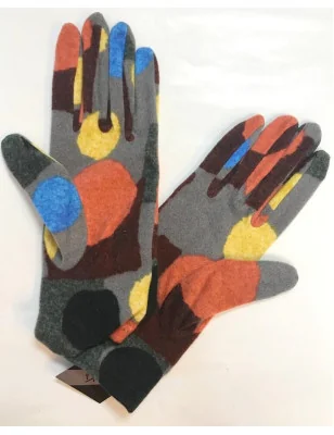 gants polaire imprimé totoro Ixli