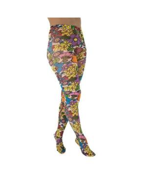 collant  Pamela Mann flower power