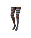 Collant opaque Rayures Funny