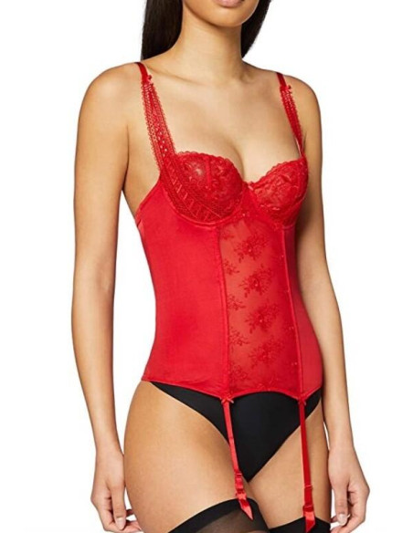 Guêpiére dentelle Aubade rive Gauche