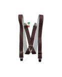 Bretelles 4 pinces Homme Marine Chic
