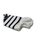 Mini chaussettes invisibles à rayures Perrin