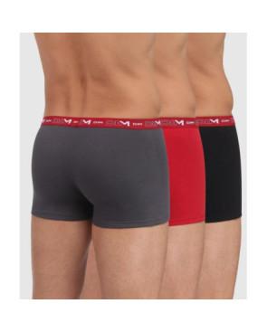  LOT-de-3-boxers-dim-coton-stretch-noir-rouge-antracithe-dos