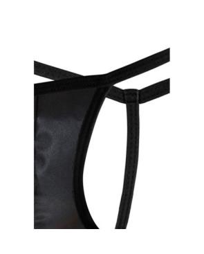 Mini String Vynil brillant ultra sexy homme