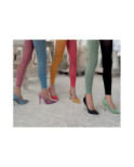 Collant Sans Pieds Coton Velvet Chiné