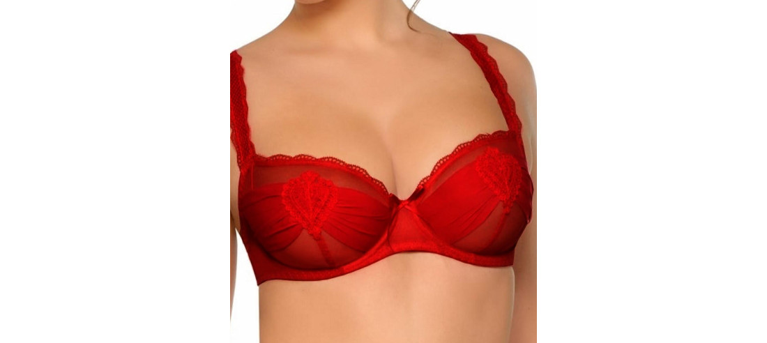 Soutien gorge élégant lejaby attrape coeur balconnet