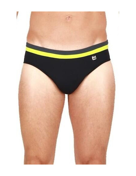 maillot de bain de piscine Hom Noir  sport élégant