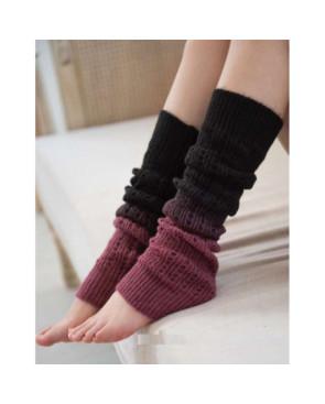  Guêtres-laine-mohair-Les-petits-caprices-noir-rose