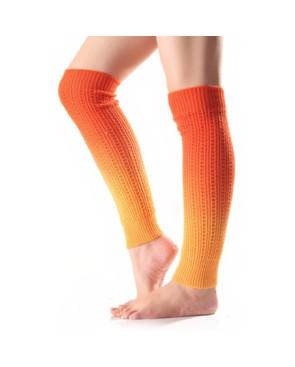 Guêtres-laine-mohair-Les-petits-caprices-orange-dégradé