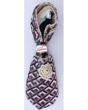 Bas up Dentelle rouge classique à pois Fiore 2