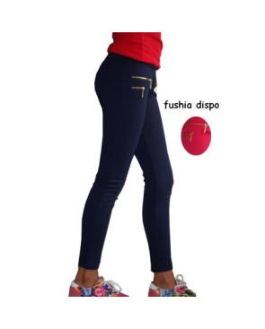 Caleçon Ados coton zip