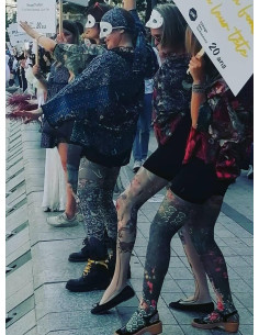 collant imprimé sans pieds Ile au trésor marieantoilette 2