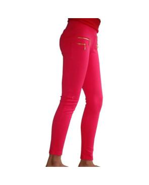  Caleçon Ados coton zip fushia