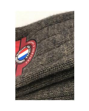  Chaussettes-hiver-laine-Alpaga-Labonal-laine-épaisse-taupe-épaisse