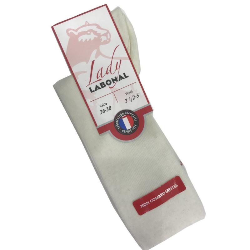Chaussettes Labonal non comprimante en laine