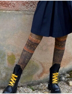 collant imprimé Marieantoilette Dragon d'or tendance 2